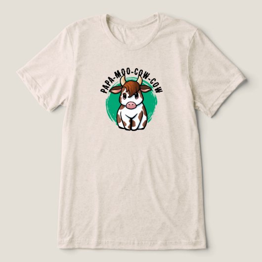 牛Tシャツ トライブレンドＴシャツ (デザイン正面)