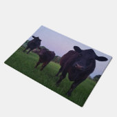 牛Yup牛! ドアのドアマット ドアマット (アングル)