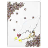 牝鶏が鳴く クリップボード (裏面)