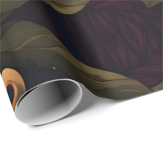 牡丹かわいらしの孔雀のように ラッピングペーパー (ロールコーナー)