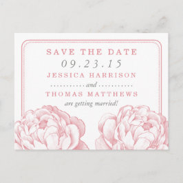牡丹かわいらしフローラ結婚コレクション 案内ポストカード