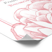 牡丹かわいらしフローラ結婚収集計画 ポスター (角)