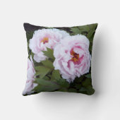 牡丹かわいらし装飾用クッション クッション (裏面)