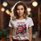牡丹が息を吸う Tシャツ