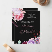 牡丹が私の名誉の提議だ ノートカード (正面/裏面インサイチュ)