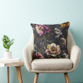 牡丹きらめくノエル植物学 クッション (椅子)