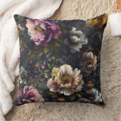 牡丹きらめくノエル植物学 クッション (ブランケット)