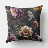 牡丹きらめくノエル植物学 クッション (裏面)