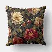 牡丹きらめくノエル植物学 クッション (裏面)