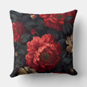 牡丹きらめくノエル植物学 クッション (裏面)