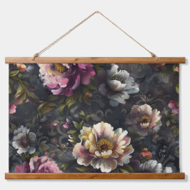 牡丹きらめくノエル植物学 吊り下げ型タペストリー