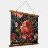 牡丹きらめくノエル植物学 吊り下げ型タペストリー (傾斜あり)