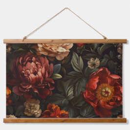 牡丹きらめくノエル植物学 吊り下げ型タペストリー