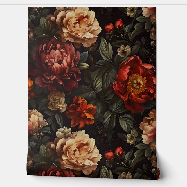 牡丹きらめくノエル植物学 壁紙 (ほどく)