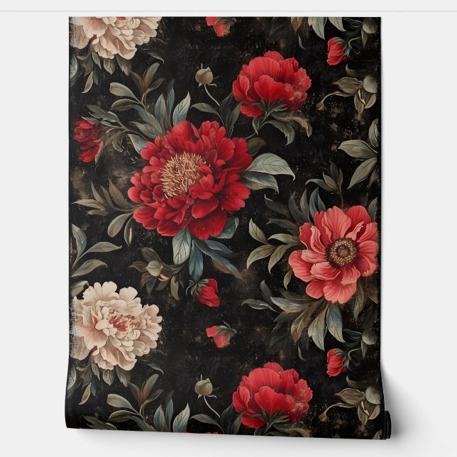 牡丹きらめくノエル植物学 壁紙 (ほどく)