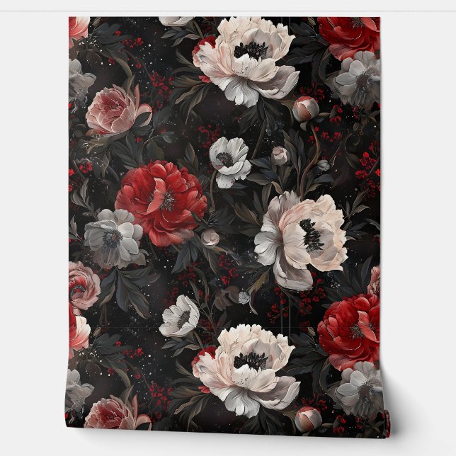 牡丹きらめくノエル植物学 壁紙 (ほどく)