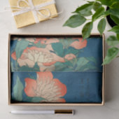 牡丹とカナリア、1834年葛飾北斎 薄葉紙 (ギフト)