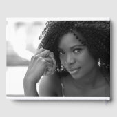 牡丹とバラフローラ卒業 – 写真 ゲストブック (裏面)