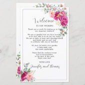 牡丹とバラユーカリ緑 (正面/裏面)