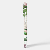 牡丹とライラックフラワーガーデン水彩模様 Case-Mate iPhoneケース (裏面 / 左)