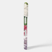 牡丹とライラックフラワーガーデン水彩模様 Case-Mate iPhoneケース (裏面 / 右)