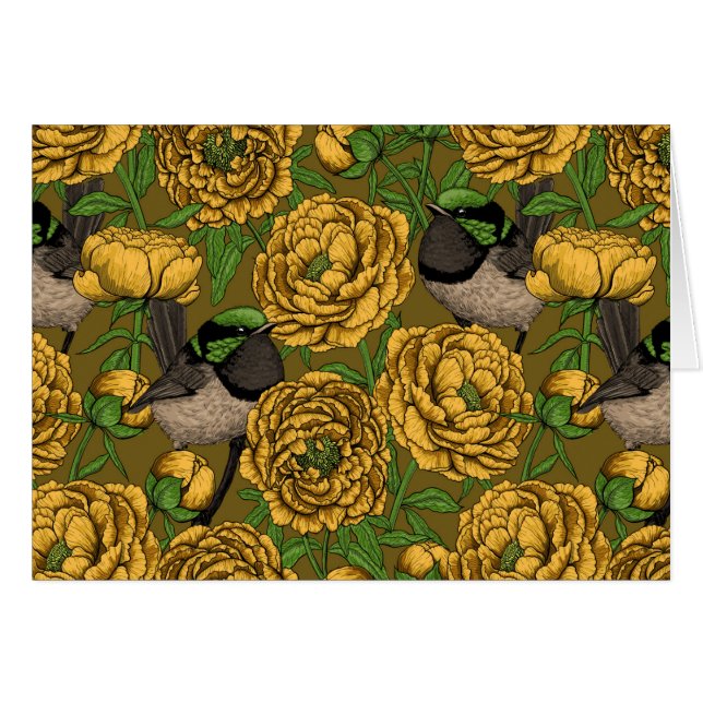 牡丹とレンチ (正面横)