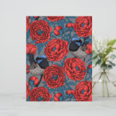 牡丹とレンチ (スタンド正面)