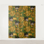 牡丹とレンチ タペストリー (正面)