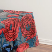 牡丹とレンチ テーブルクロス (インサイチュ)