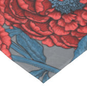 牡丹とレンチ テーブルクロス (アングル)