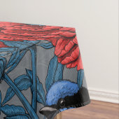 牡丹とレンチ テーブルクロス (インサイチュ)