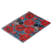 牡丹とレンチ ノートブック (左側)