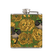 牡丹とレンチ フラスク (裏面)