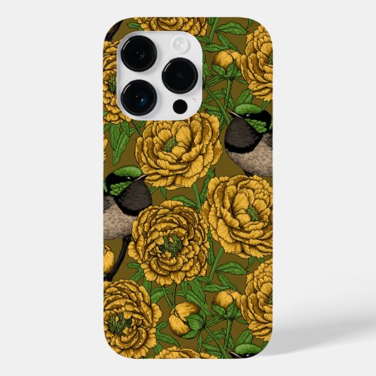 牡丹とレンチ Case-Mate iPhoneケース (裏面)