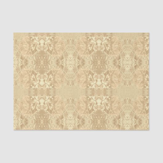 牡丹とレースティッシュペーパー 薄葉紙 (正面)