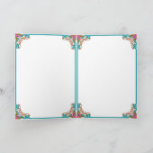 牡丹と梅 カード (内部)