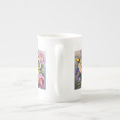 牡丹と蜂の磁器 ボーンチャイナマグカップ (裏面)