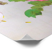 牡丹と蝶(詳細)渡辺聖亭 ポスター (角)