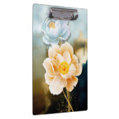 牡丹と金ゴールドグリッター クリップボード (右)