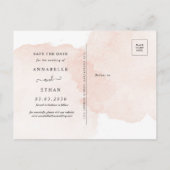 牡丹と金ゴールド花はがきを保存 ポストカード (裏面)