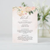 牡丹と金ゴールド花詳細 エンクロージャーカード (スタンド正面)