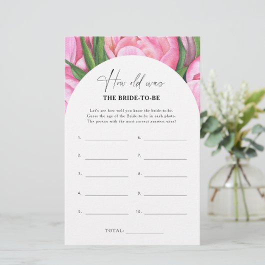 牡丹のバラ – 花嫁は何歳になる予定だった (スタンド正面)