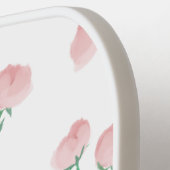 牡丹のピクルボールパドルをお願い ピックルボールラケット (左詳細)