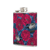 牡丹の中のレンチ フラスク (左)