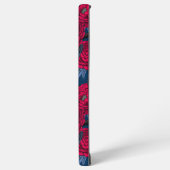 牡丹の中のレンチ SAMSUNG GALAXYケース (左側面)