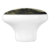 牡丹の勉強 セラミックノブ (側面)