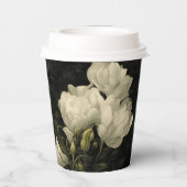 牡丹の勉強 紙コップ (裏面)