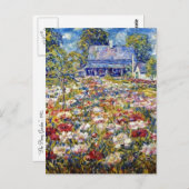 牡丹の庭 ポストカード (正面/裏面)