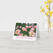 牡丹の庭、"元気だった?" (写真) カード (黄色い花)