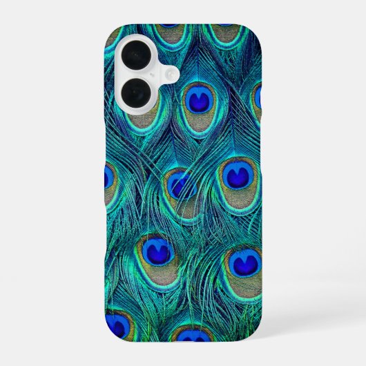 牡丹の羽根 iPhone 16ケース (裏面)
